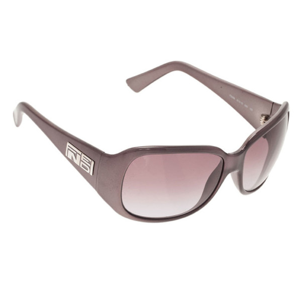 مملوكة مسبقًا نظارة فندي FS499 رمادي كبيرة مربعة