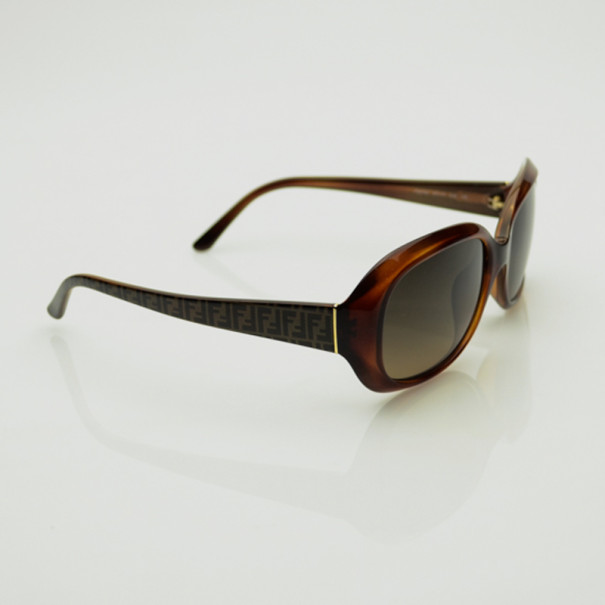 مملوكة مسبقًا Fendi Light Havana Sun 5140 Sunglasses