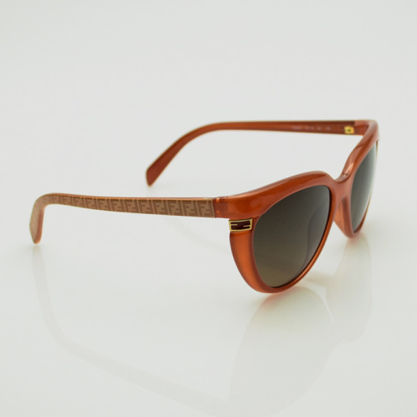 مملوكة مسبقًا Fendi Burnt Orange Sun 5257 Sunglasses