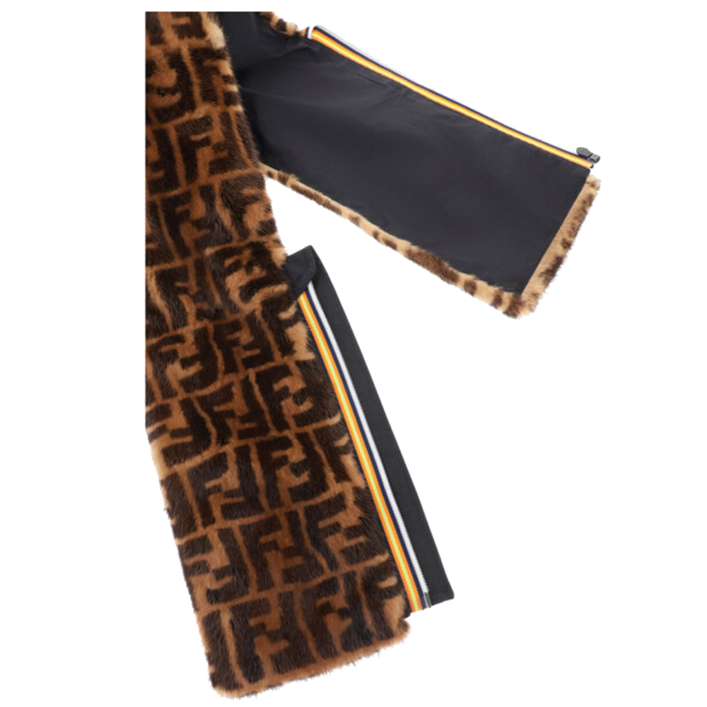 

Fendi x K-Way Mink FF Scarf, Multicolor