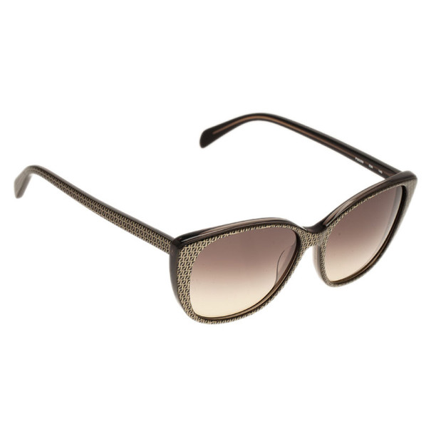 Fendi Grey Zucchino Cat Eye Sunglasses