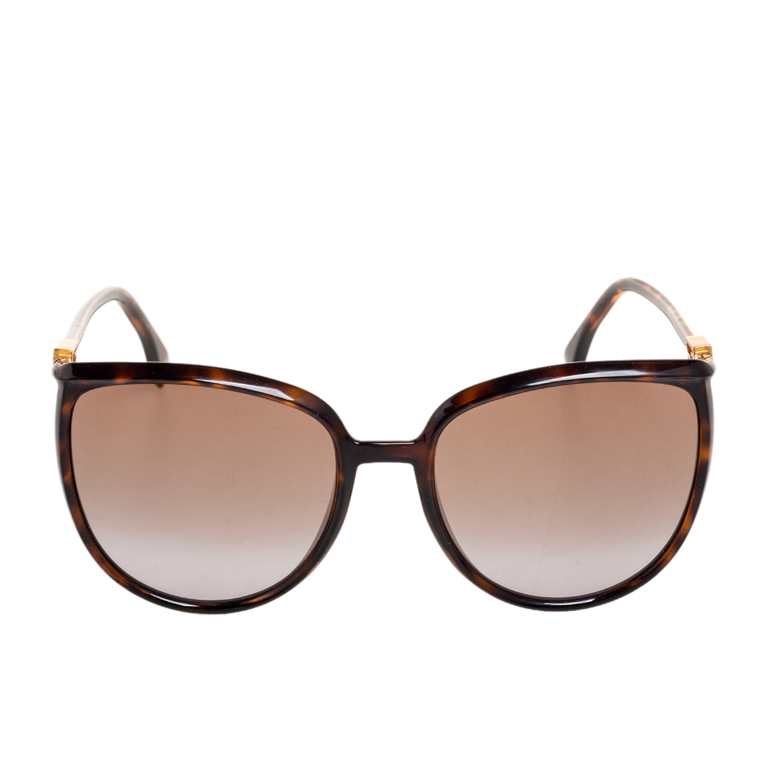 

Fendi Brown Havana FF 0432/G/S Oversized Gradient Sunglasses