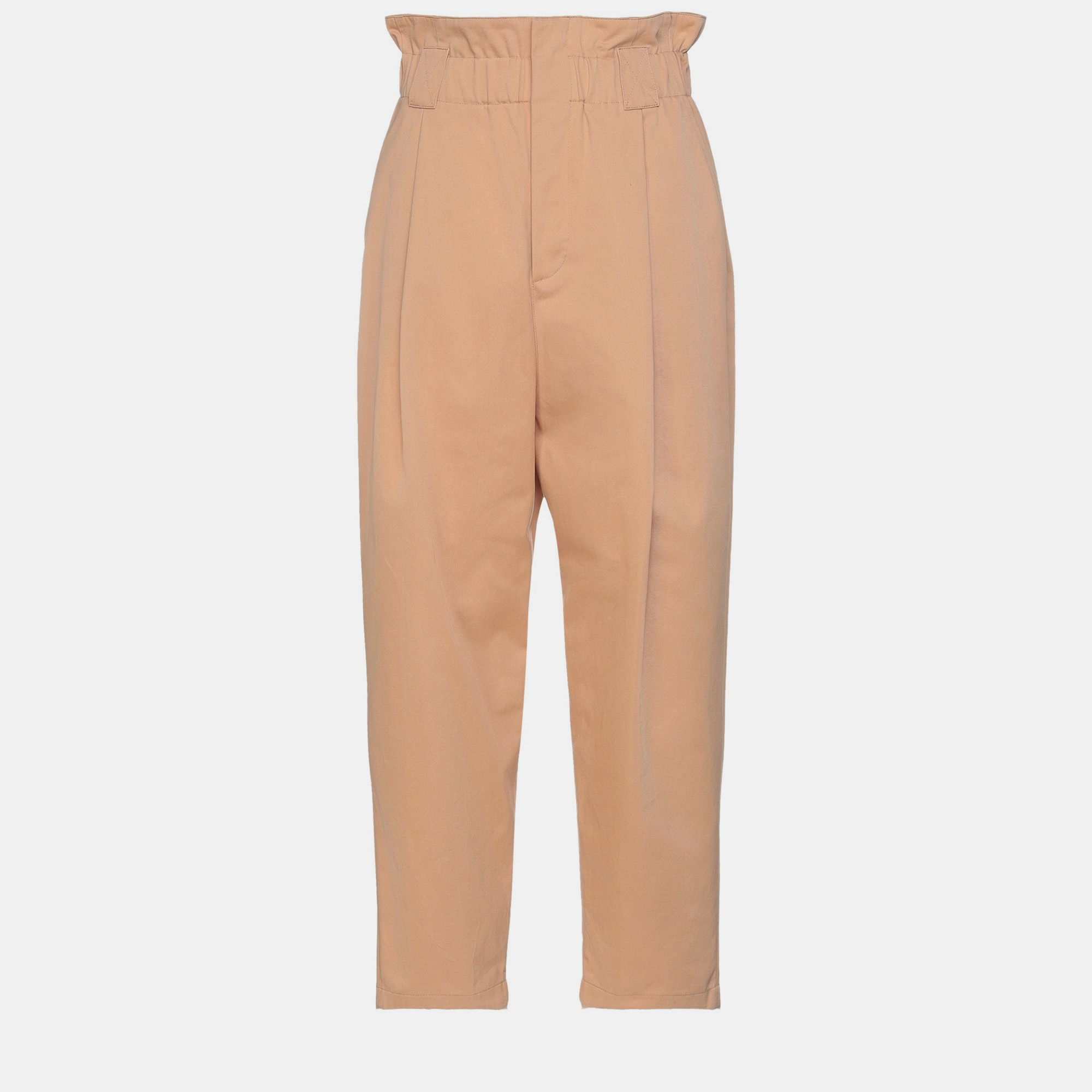 Pre-owned Fendi Cotton Pants 40 In Pink