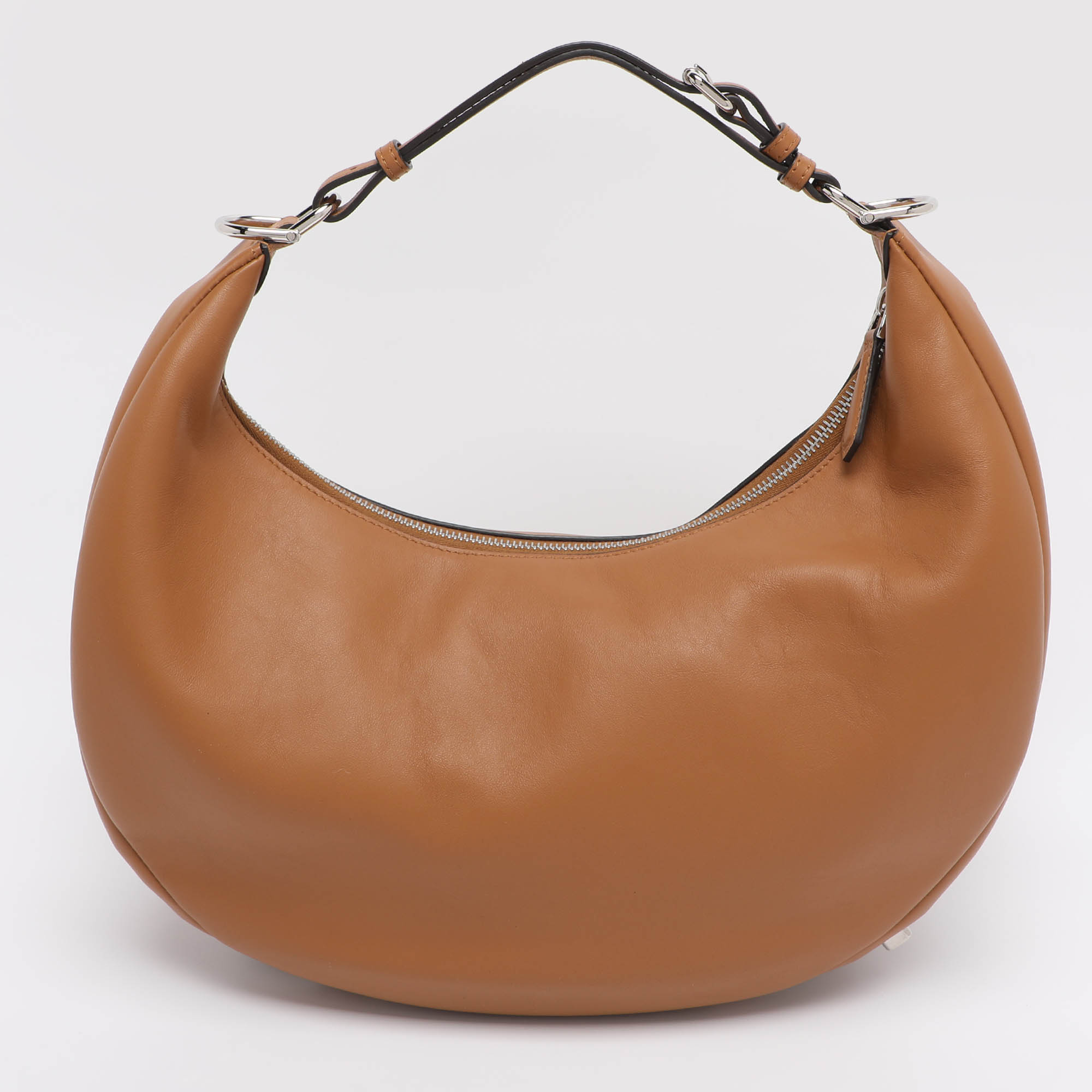 

Fendi Brown Leather Medium Fendigraphy Hobo