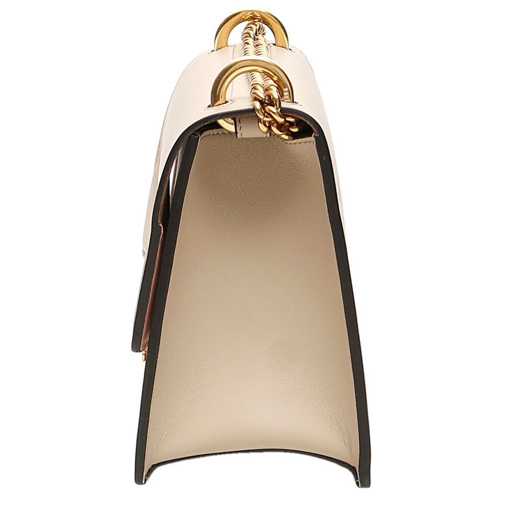 

Fendi Pink Leather Small Kan U Shoulder Bag