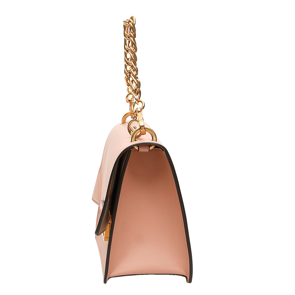 

Fendi Pink Leather Kan U Shoulder Bag