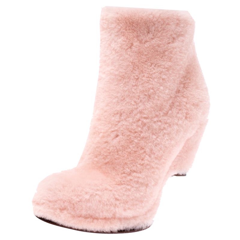 fendi shearling boots