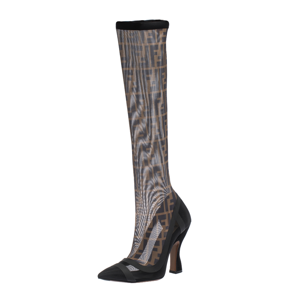 fendi knee high boots
