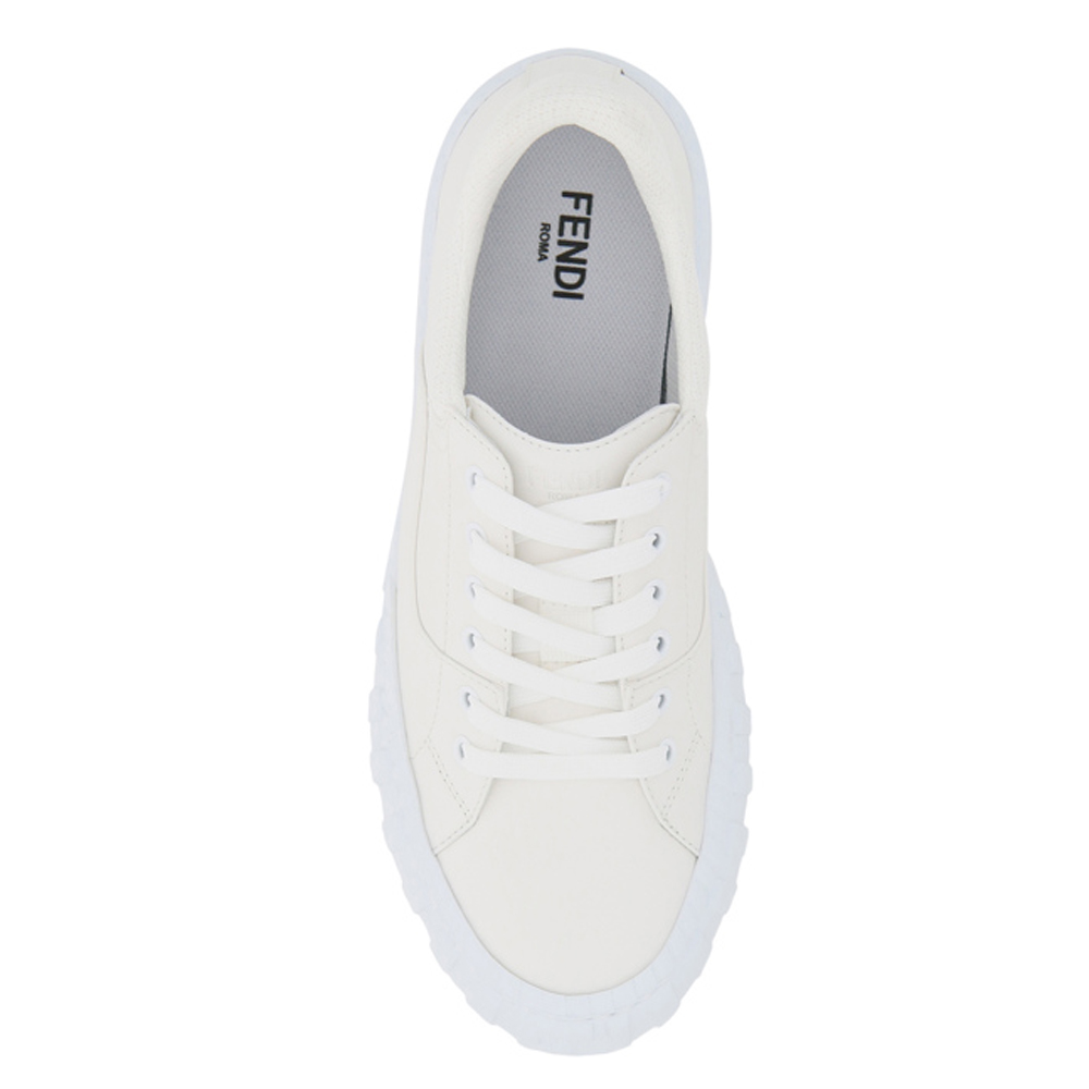 

Fendi Ultrawhite Bianco Force Sneakers Size EU, White