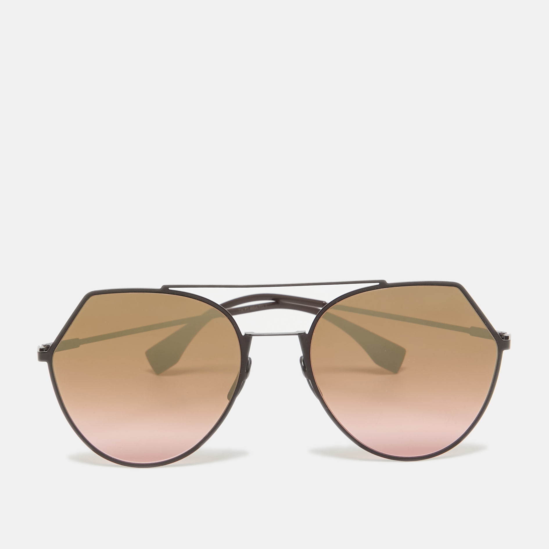 

Fendi Brown FF0194/S 3YG0T Mirrored Aviator Sunglasses