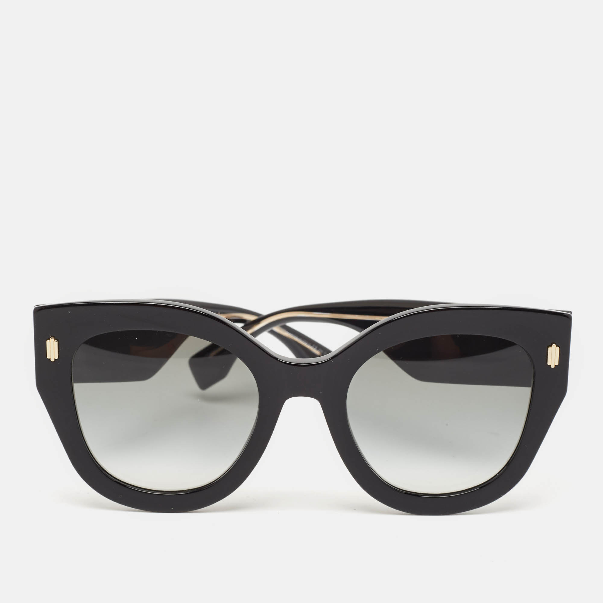 

Fendi Black Gradient FF0435/S Square Oversized Sunglasses