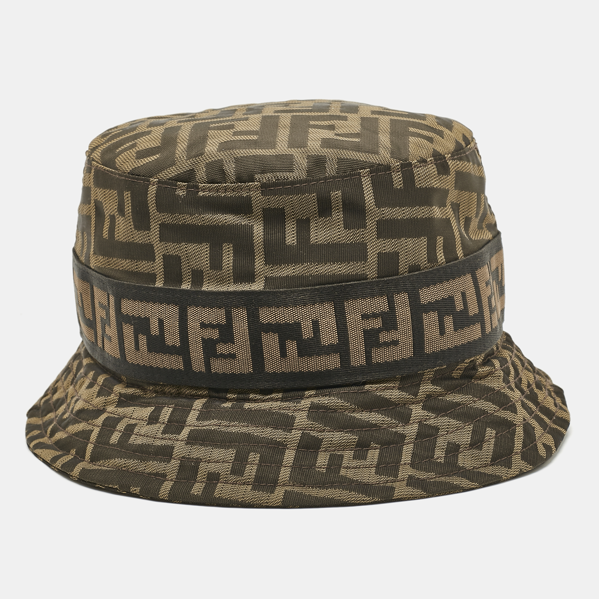 

Fendi Brown Zucca Canvas Bucket Hat M