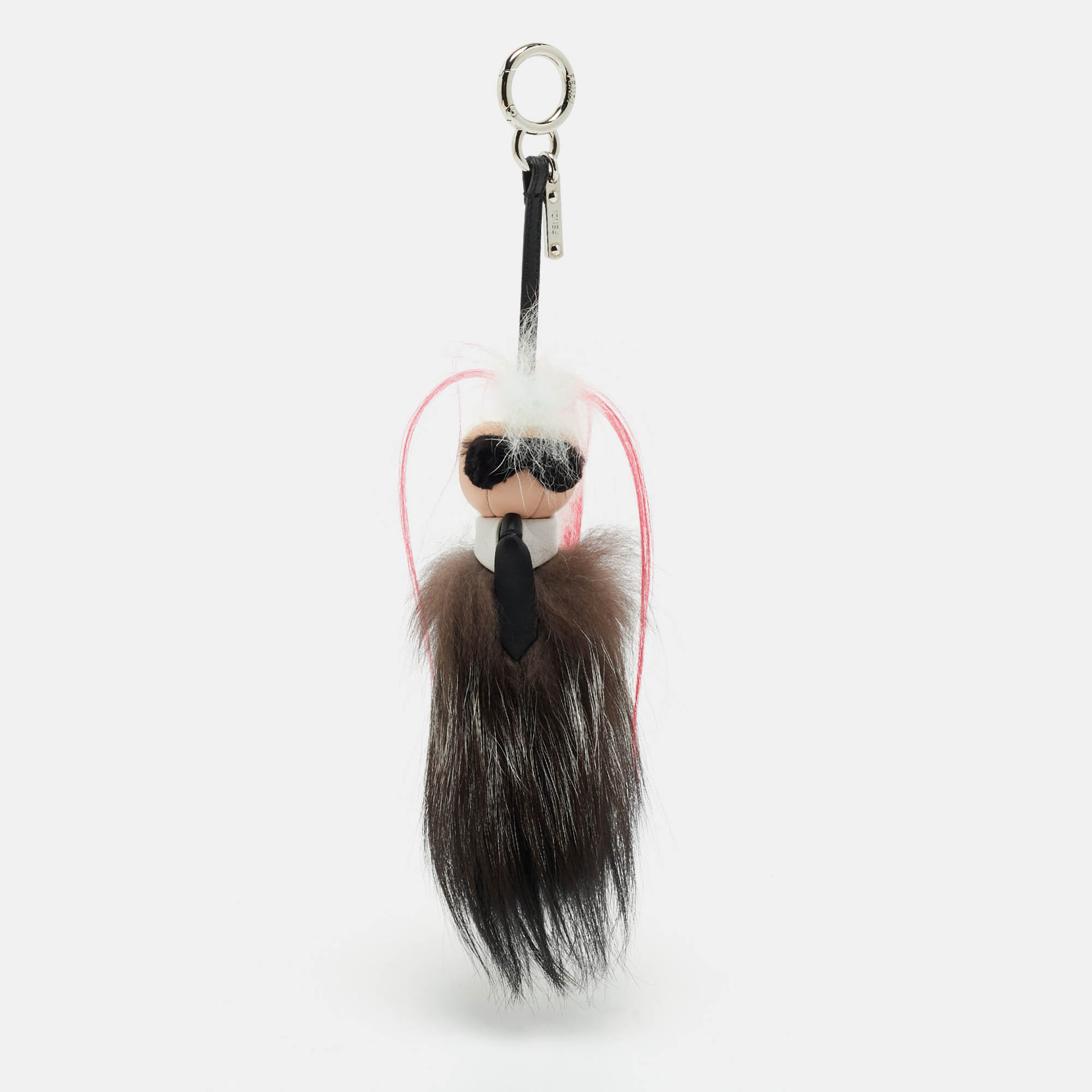 

Fendi Multicolor Fur and Leather Karlito Bag Charm