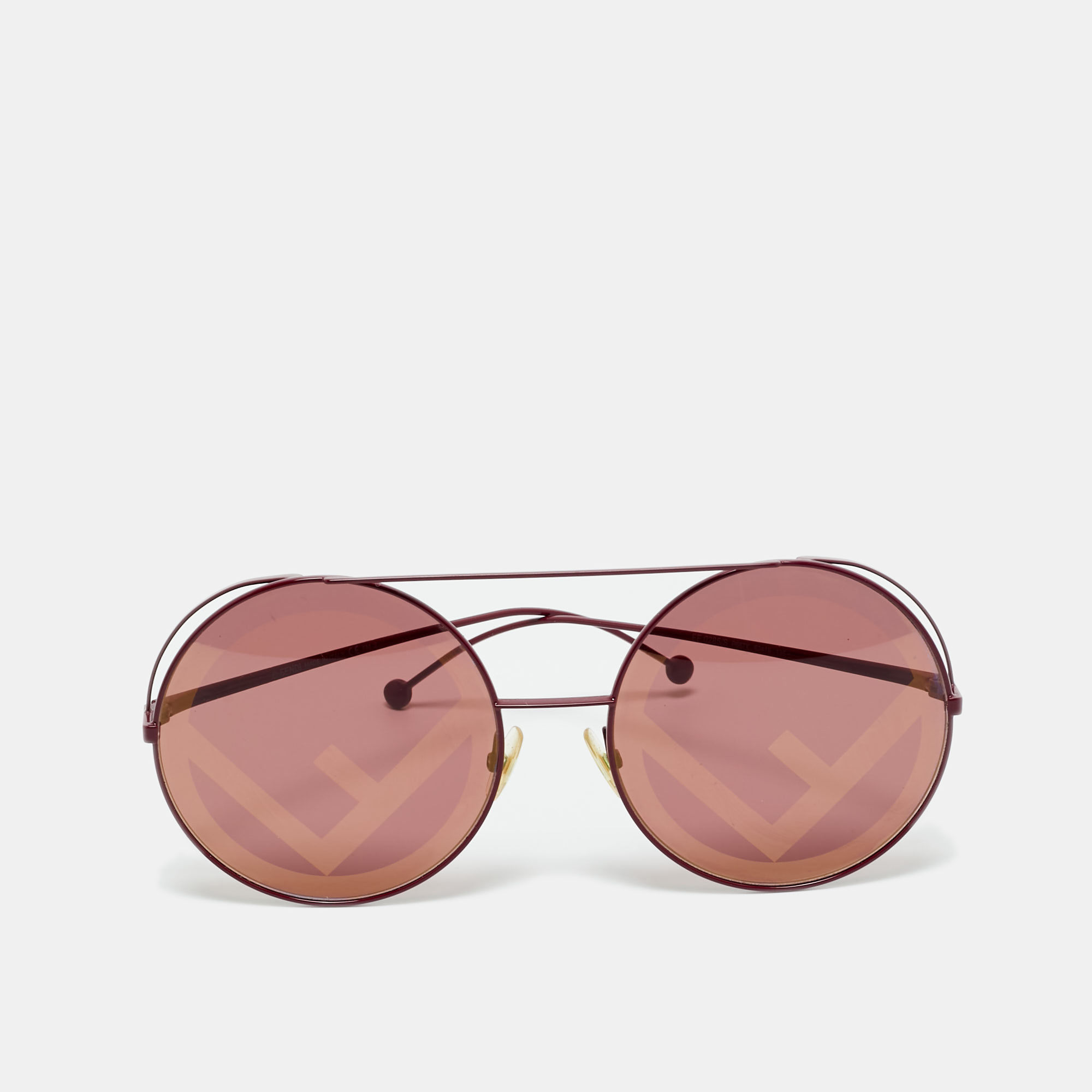 

Fendi Red FF 0285/S Round Sunglasses