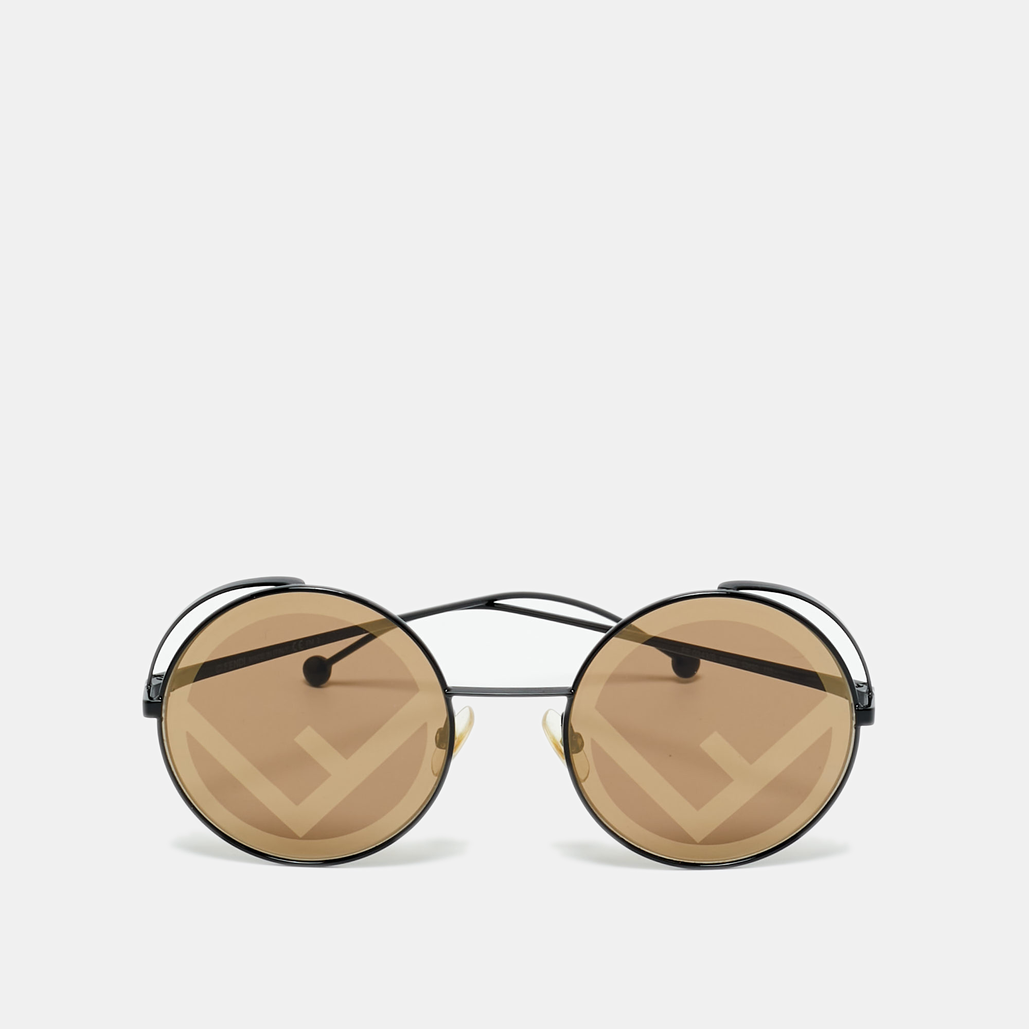 

Fendi Brown/Black FF 0343/S Round Sunglasses