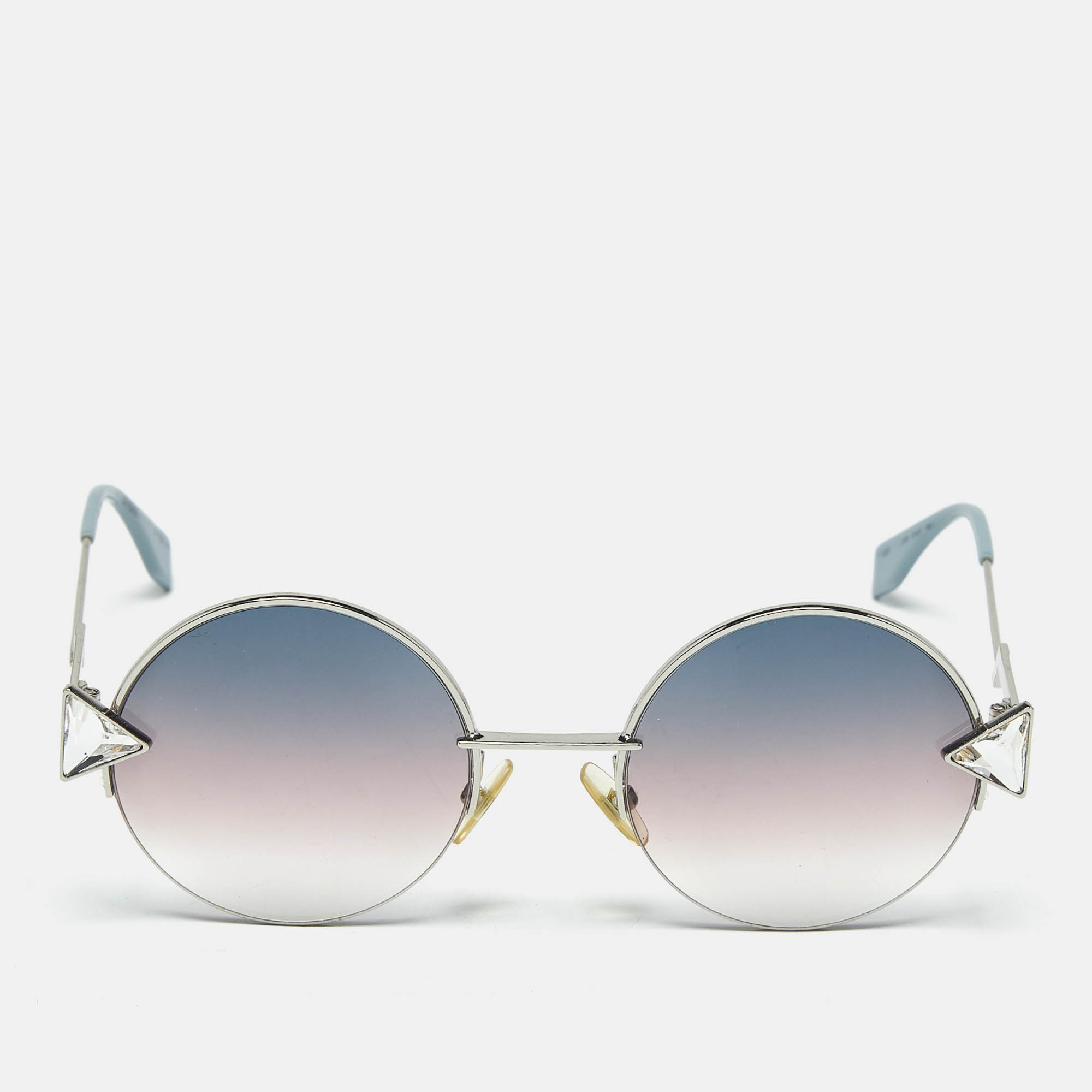 

Fendi Blue/Pink Gradient FF024 Round Sunglasses