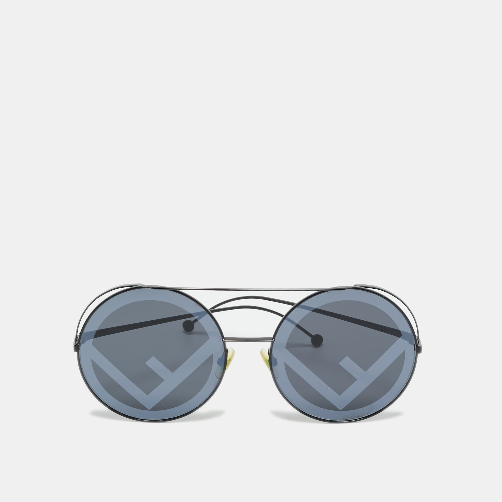 

Fendi Black FF0285/S Round Sunglasses