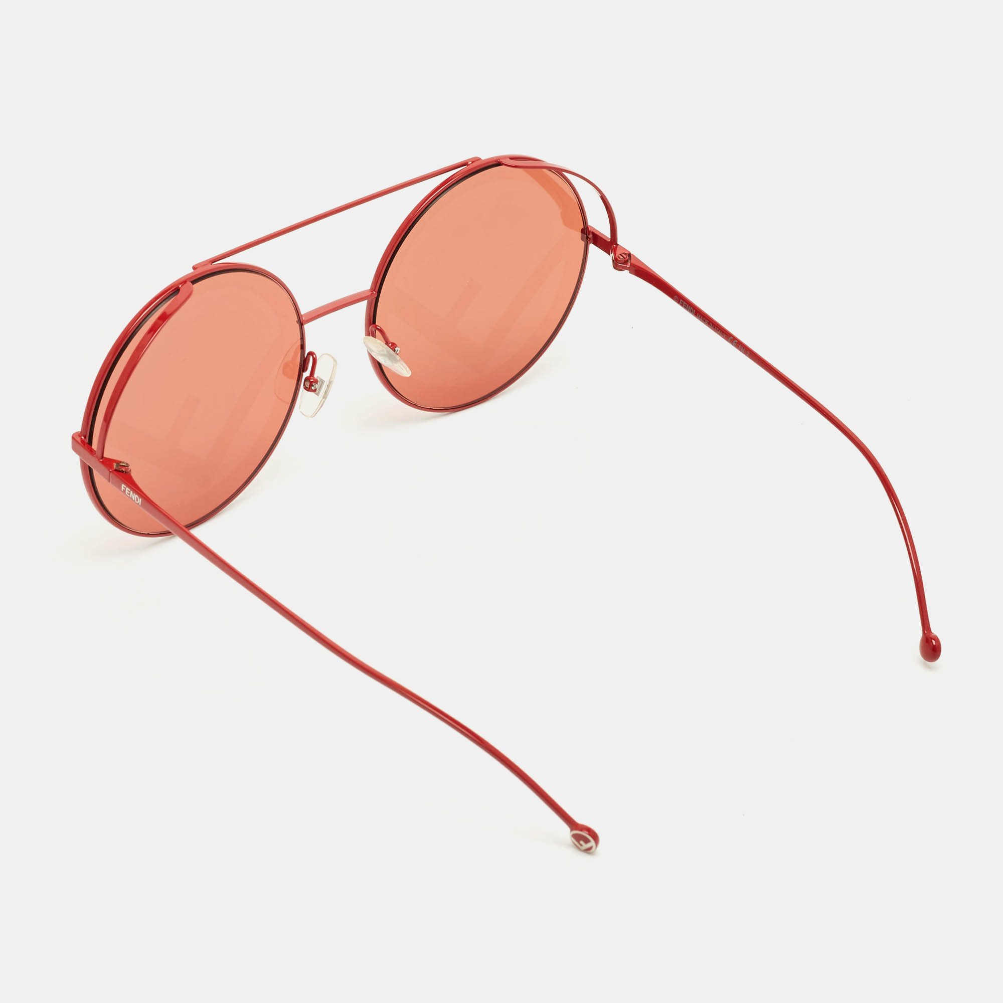 

Fendi Red FF 0285/S Round Sunglasses