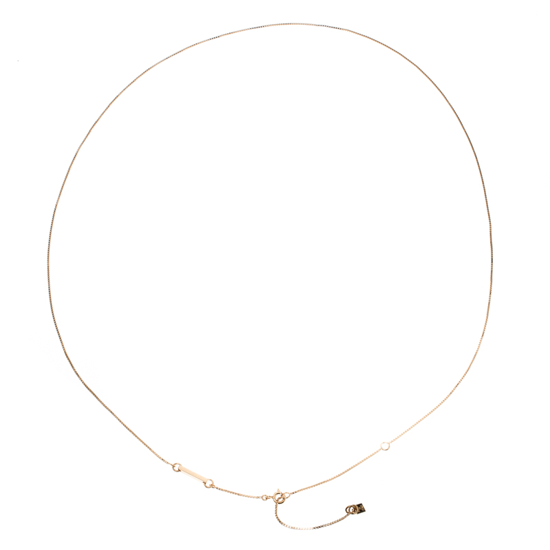 Pre Owned سلسلة فندي ذهبية اللون طويلة