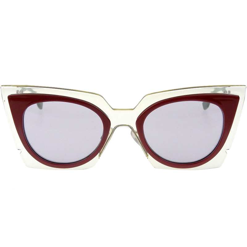 

Fendi Light Blue/Red 0117/S Cat Eye Sunglasses