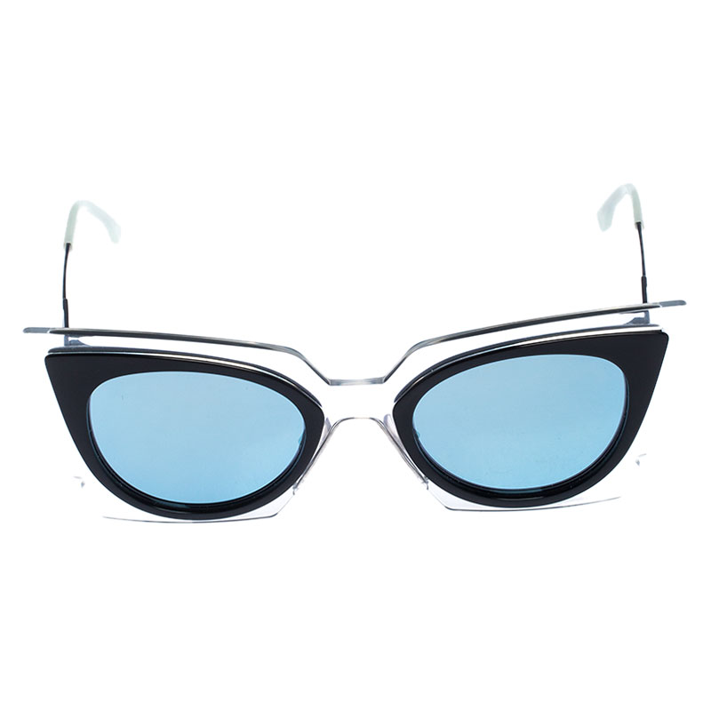 

Fendi Clear Blue FF 0117/ Cateye Sunglasses