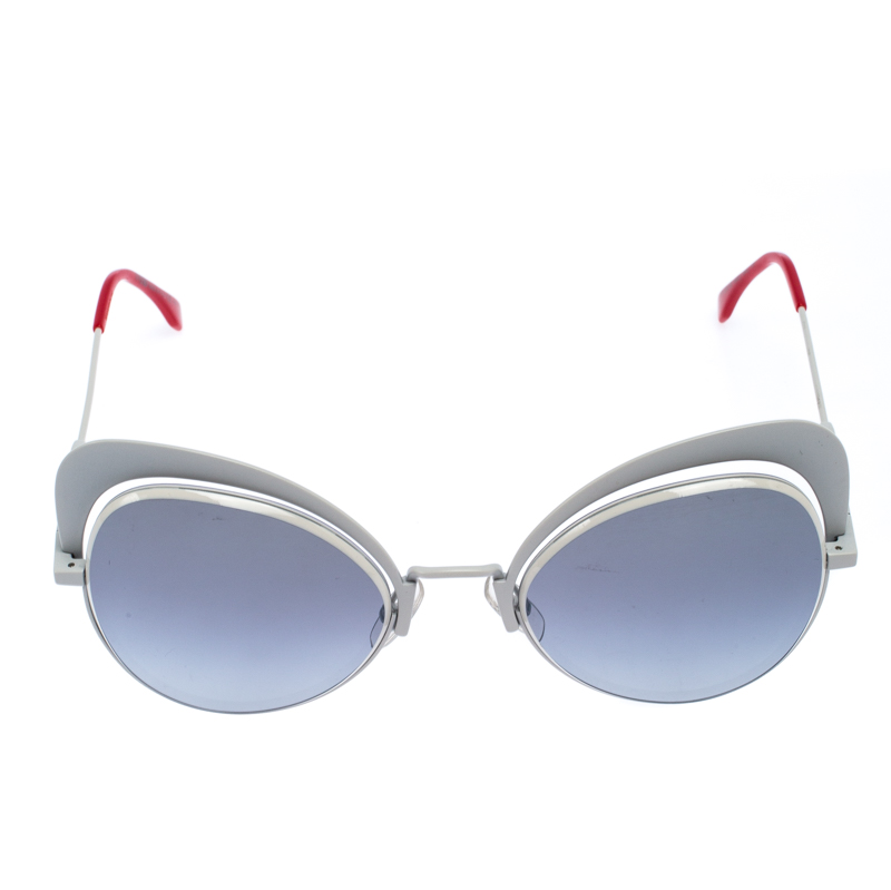 

Fendi White/Black FF 0247/S Butterfly Sunglasses