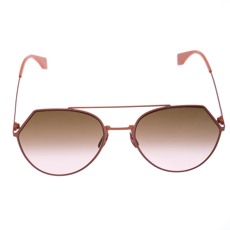 

Fendi Brown Gradient FF 0194/S Aviator Sunglasses