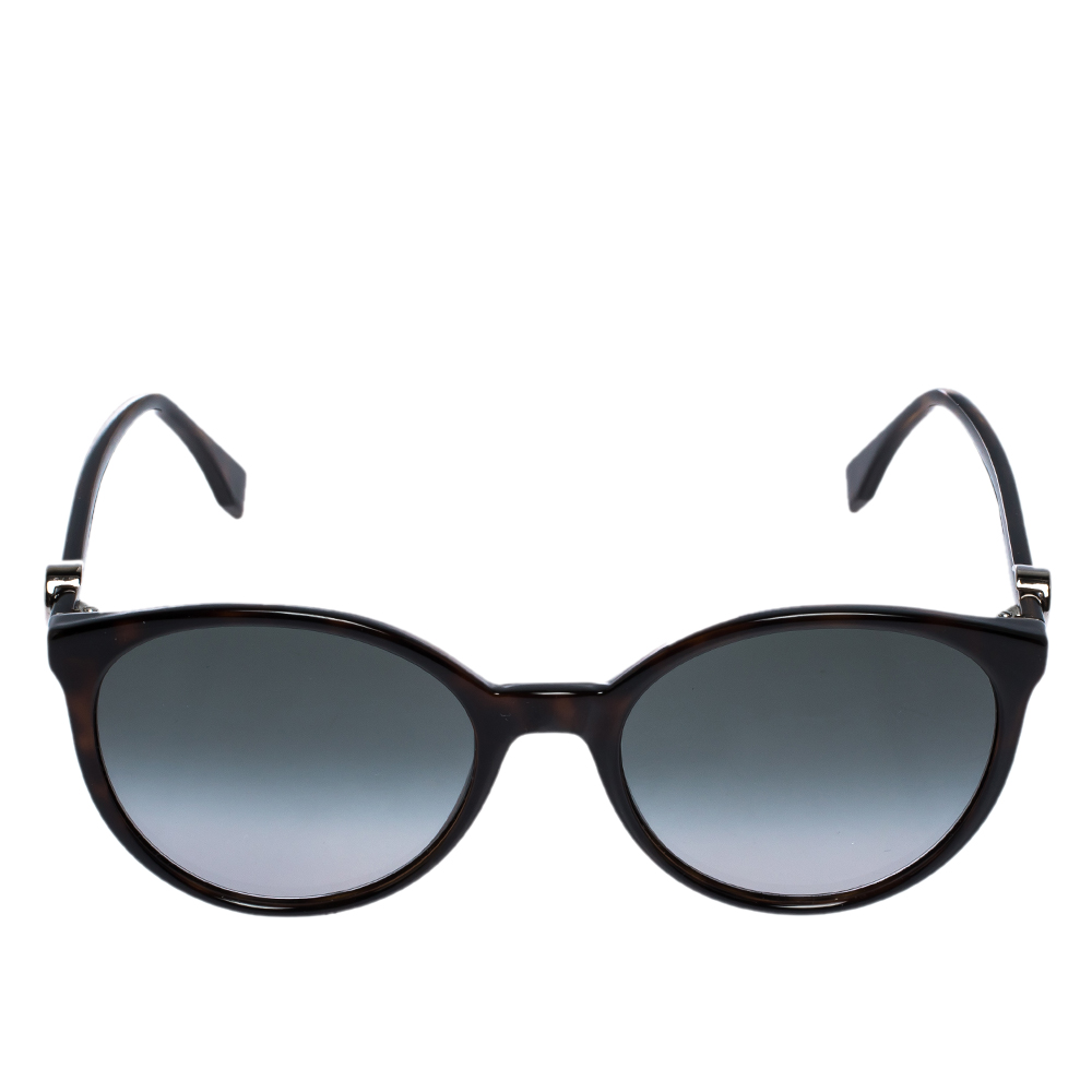 

Fendi Tortoise/Grey Gradient FF0288/S Cat Eye Sunglasses
