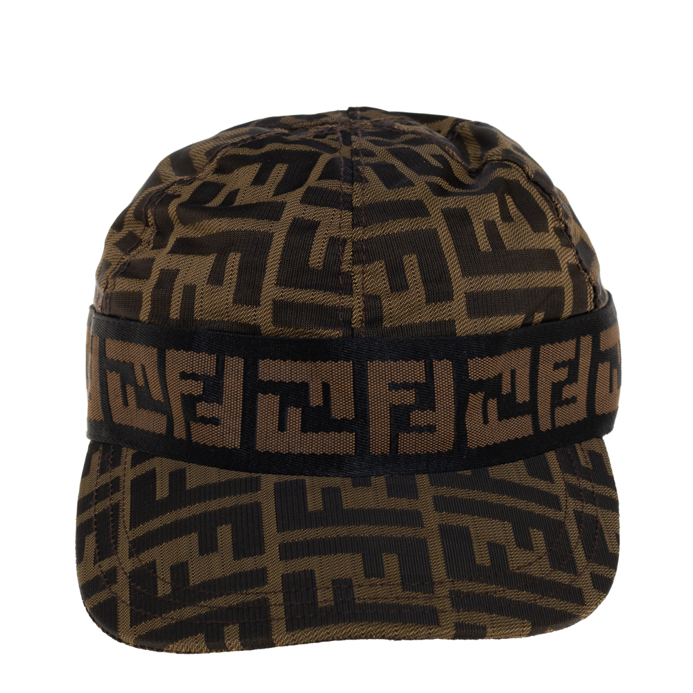 

Fendi Brown Zucca Pattern Canvas Baseball Cap