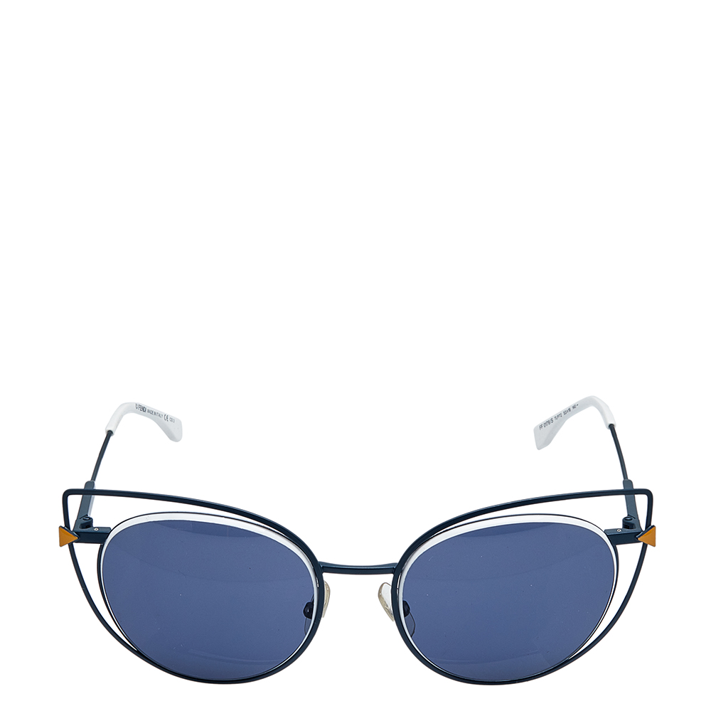 

Fendi Blue & White / Blue FF0176/S Cat Eye Sunglasses