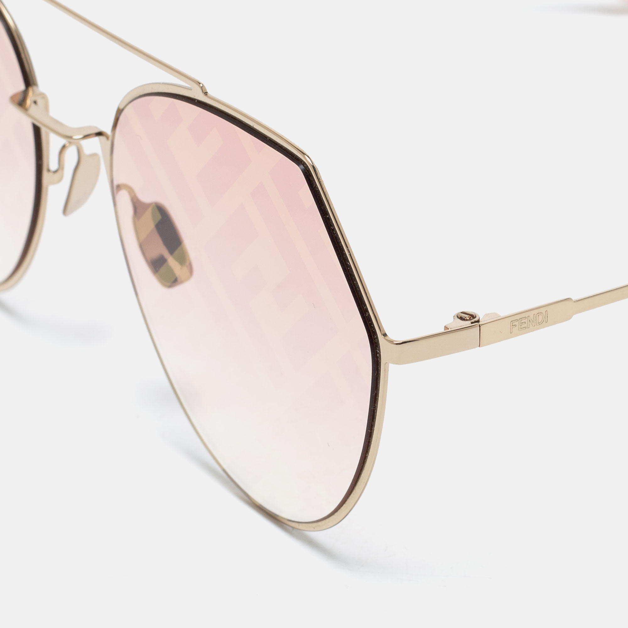 

Fendi Pink Gradient FF 0194/S Geometric Sunglasses