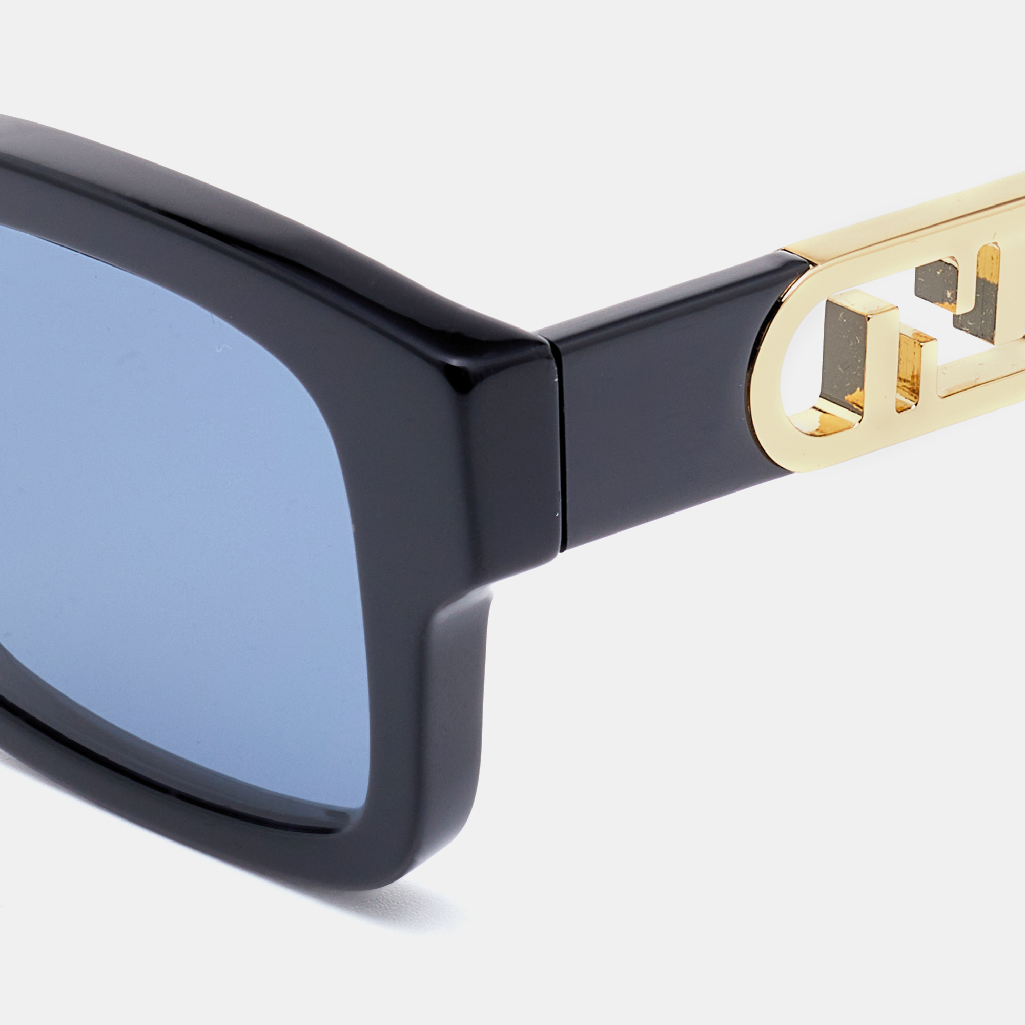 

Fendi O'Lock Black/Blue FE40050I Rectangle Sunglasses