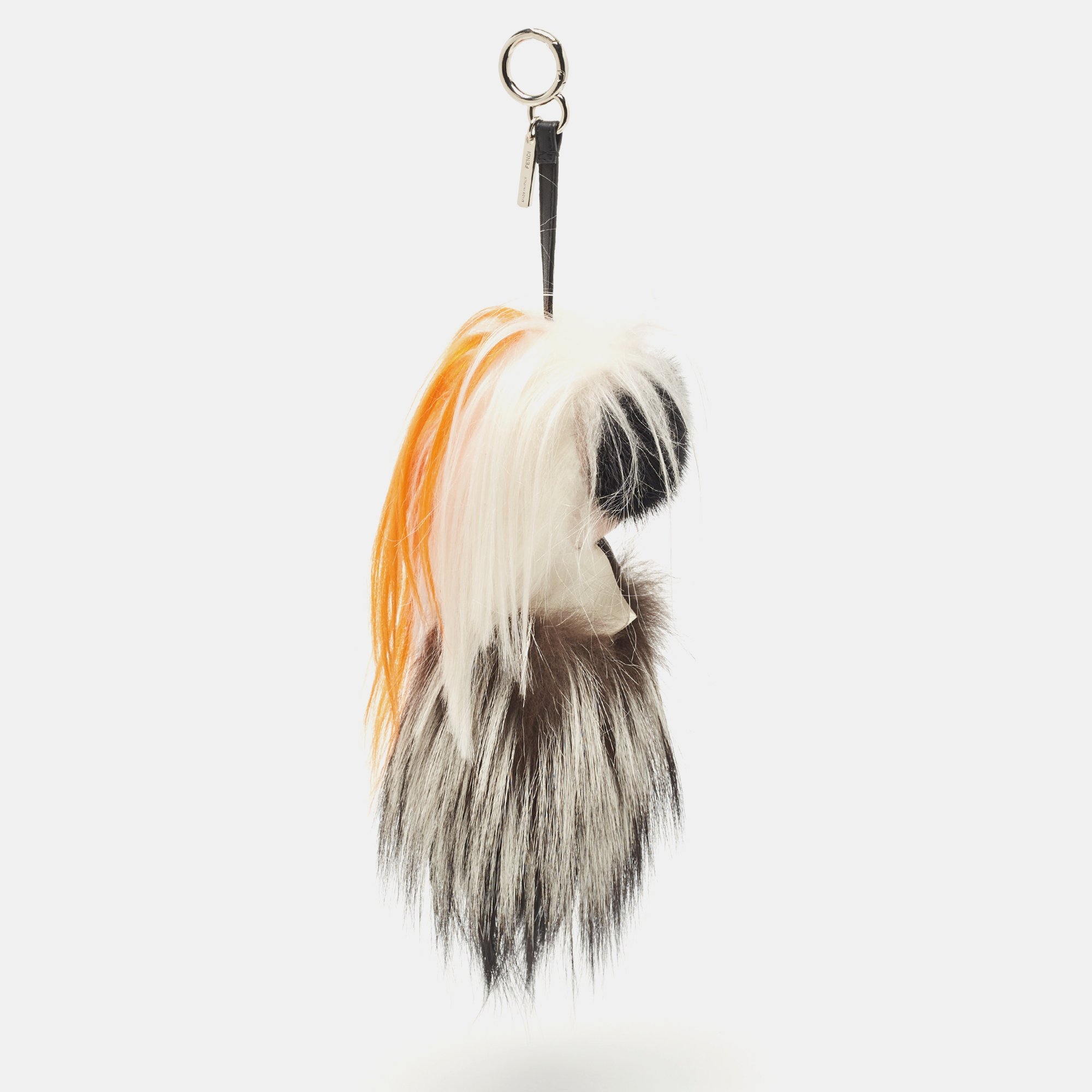 

Fendi Multicolor Mink & Fox Fur Karlito Bag Charm