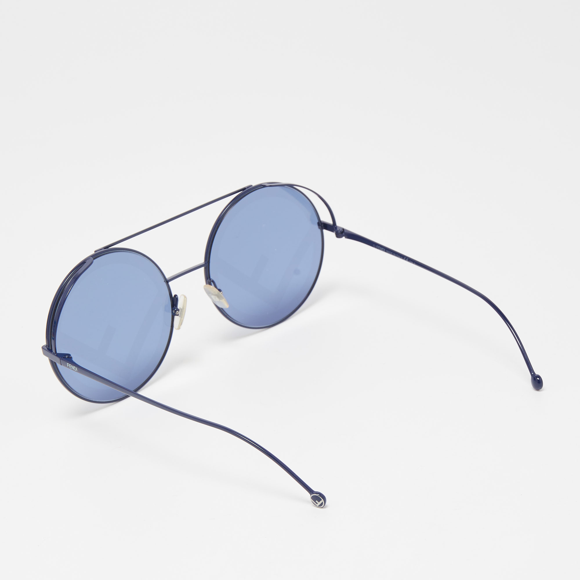 

Fendi Blue FF 0285/S Round Oversized Sunglasses