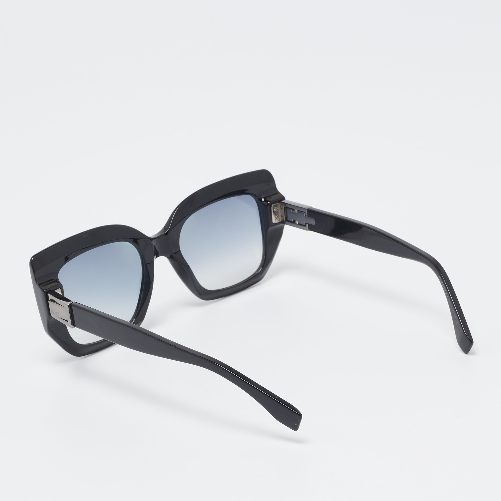 

Fendi Black Gradient FF0267/S Peekaboo Square Sunglasses
