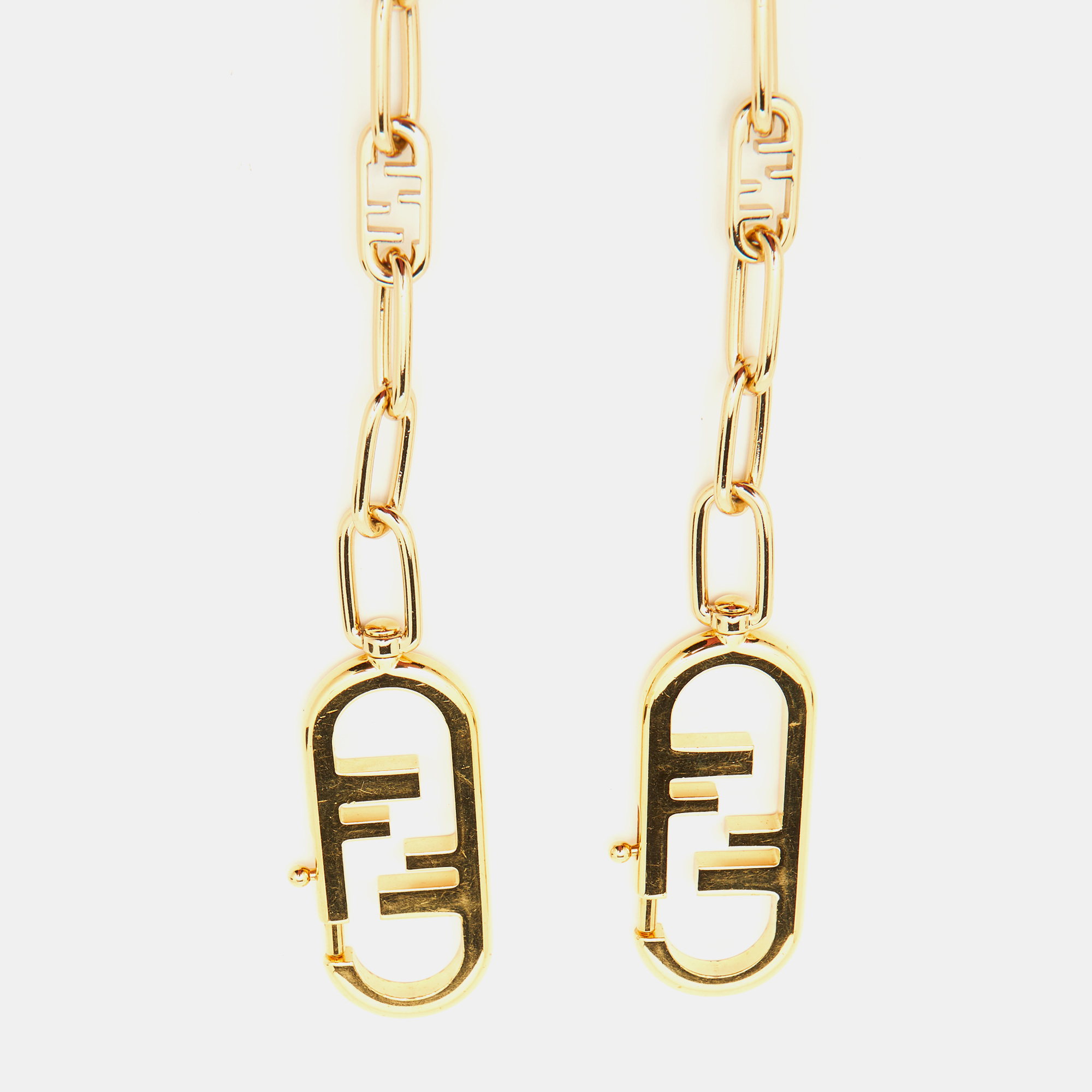 

Fendi Gold Chain Link Shoulder Bag Strap