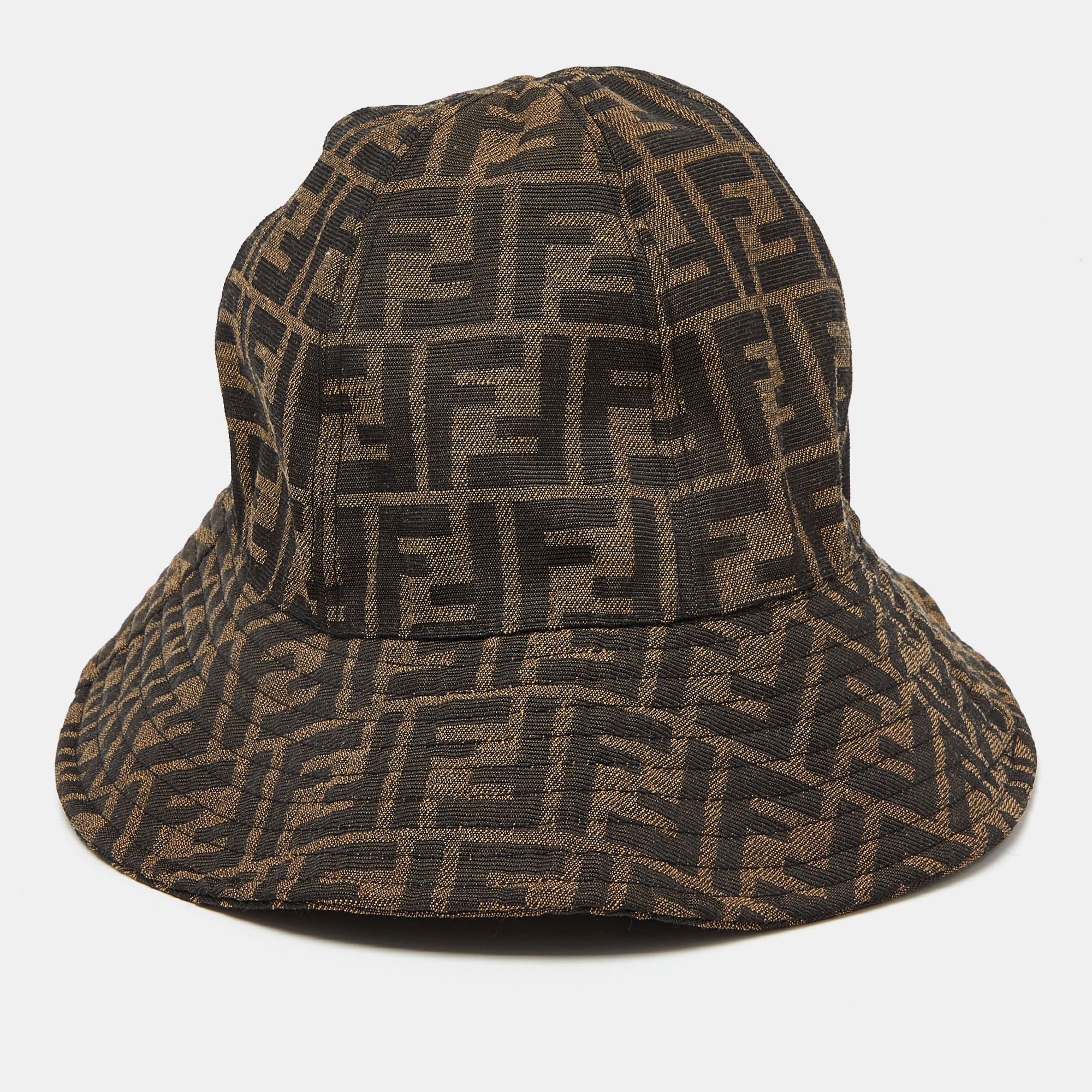 

Fendi Brown FF Zucca Canvas Bucket Hat