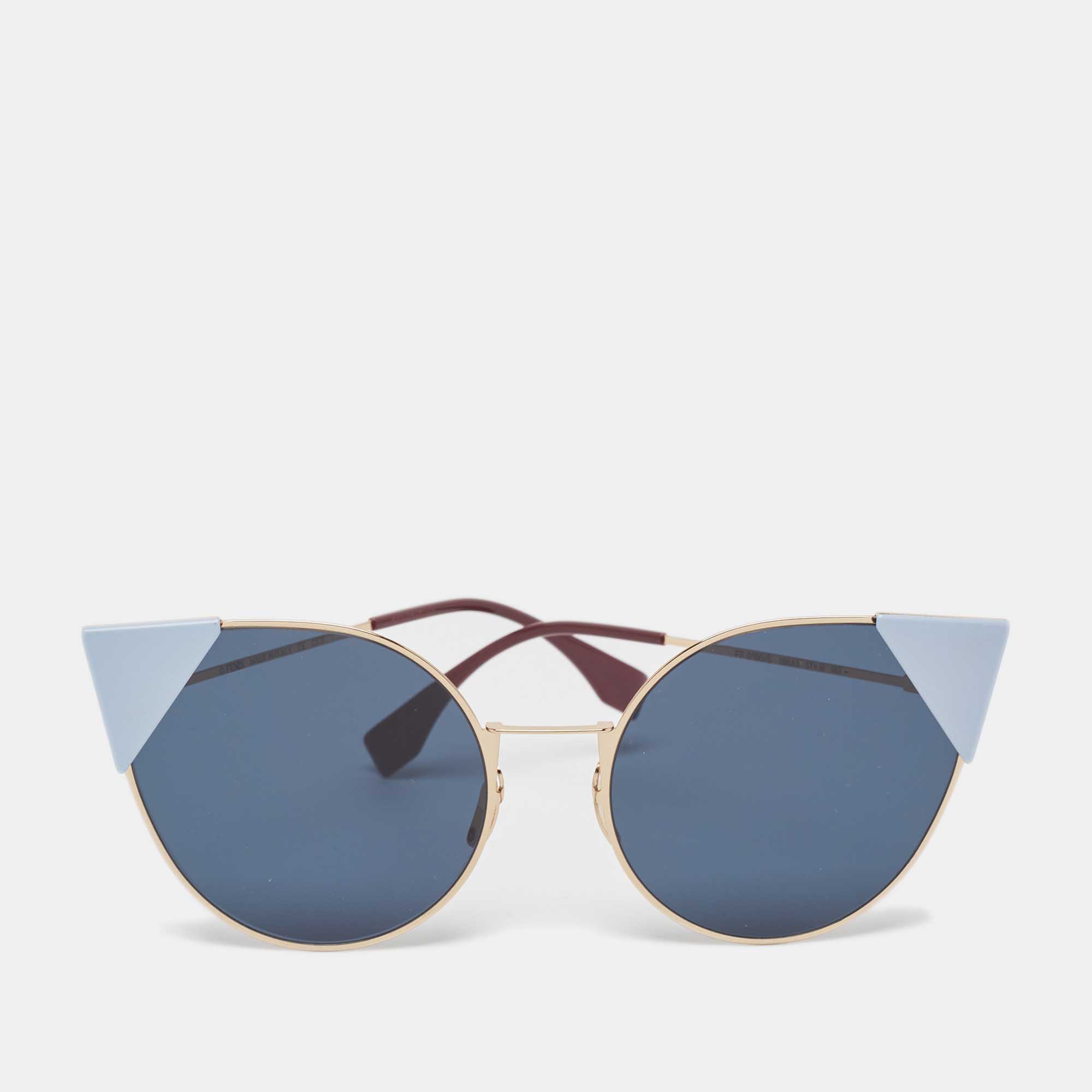 Pre-owned Fendi Multicolor Ff0190/s Cat Eye Sunglasses