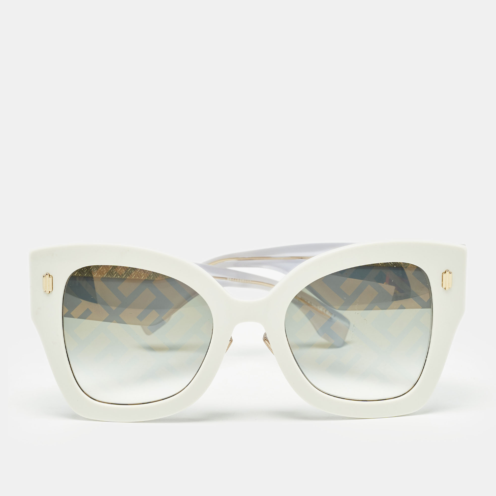 

Fendi White Gradient FF0434/G/S Cat Eye Sunglasses