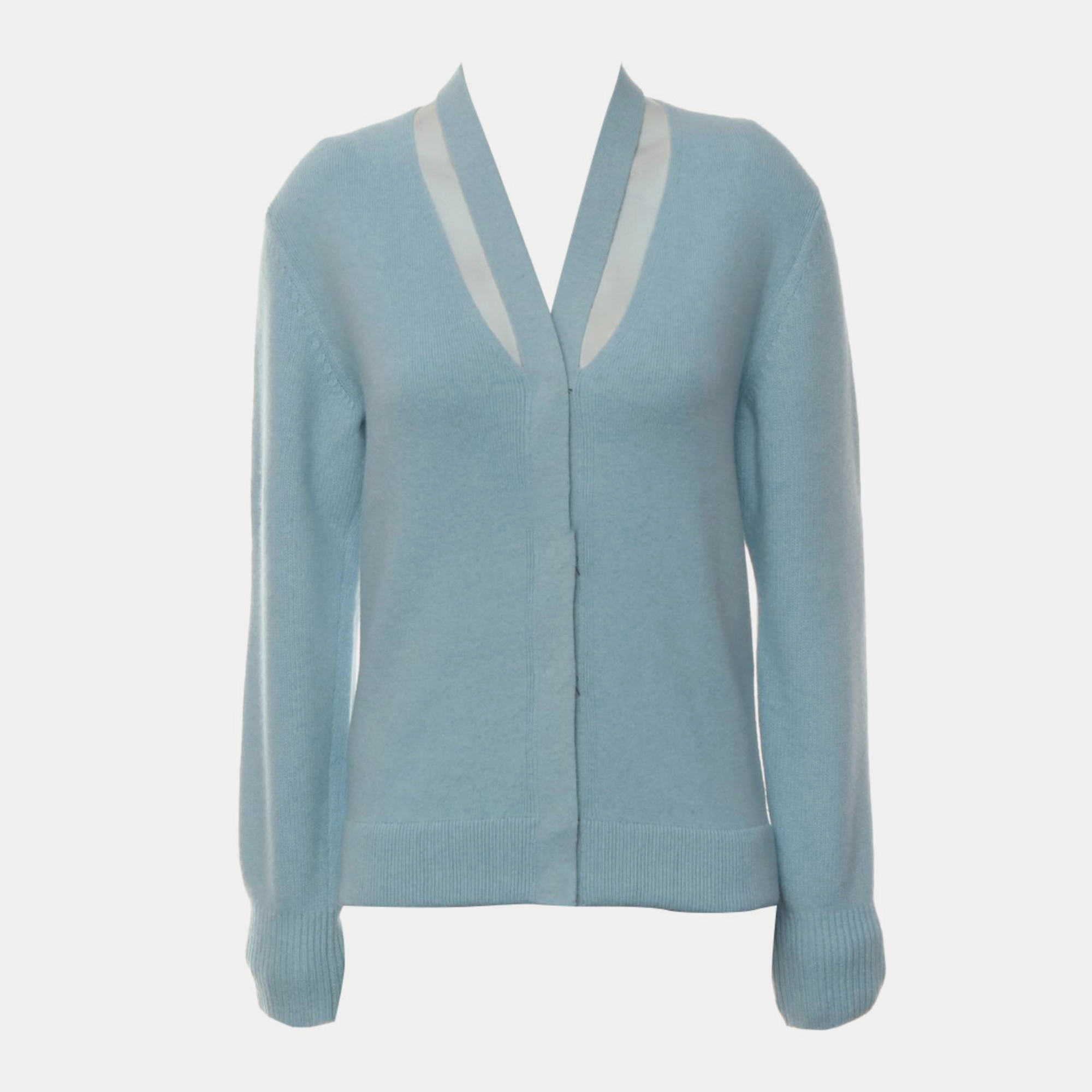 

Fendi Knitted Cardigan, Blue