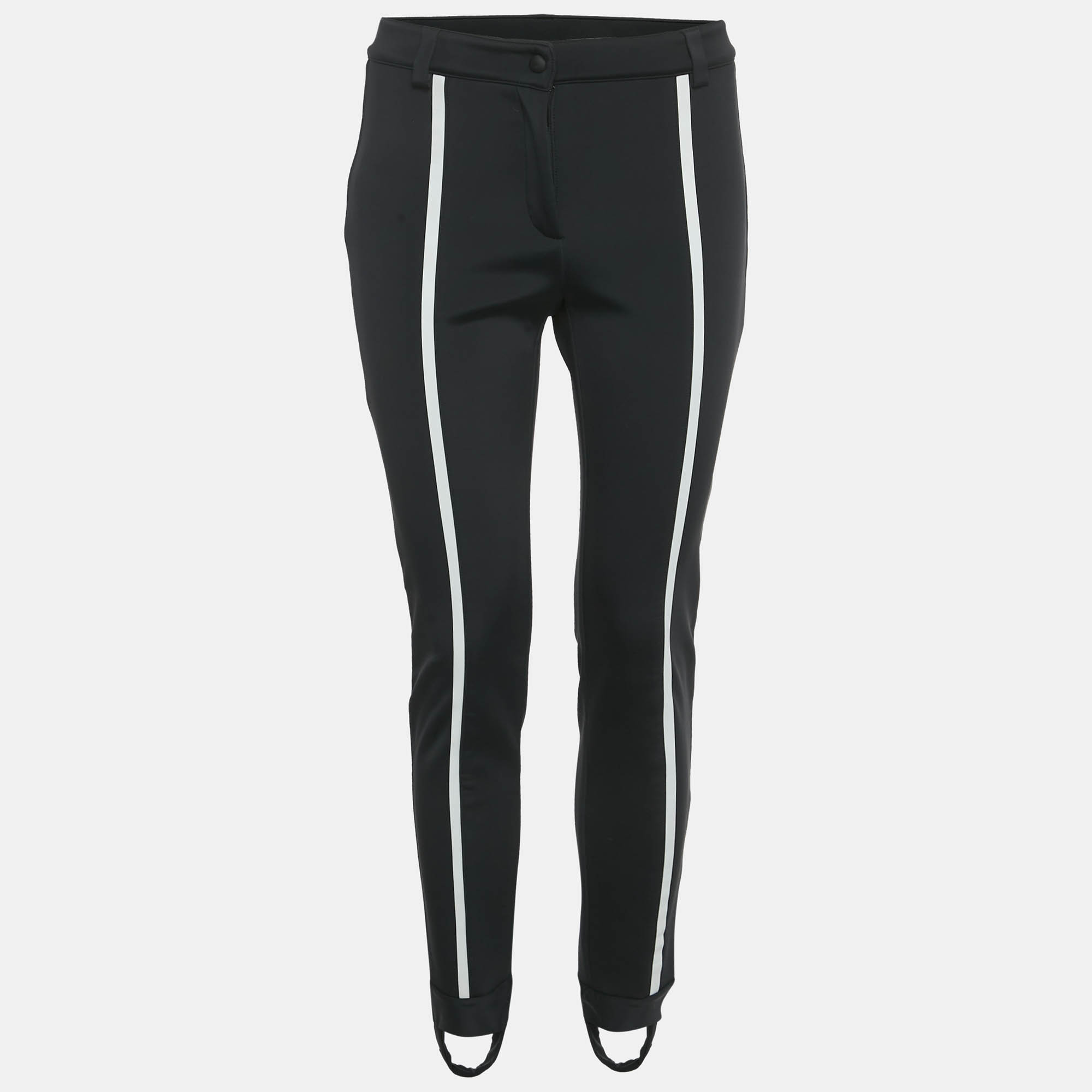 

Fendi Black Technical Jersey Ski Trousers S