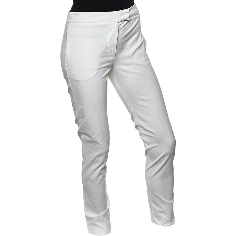 

Fendi White Cotton Pants