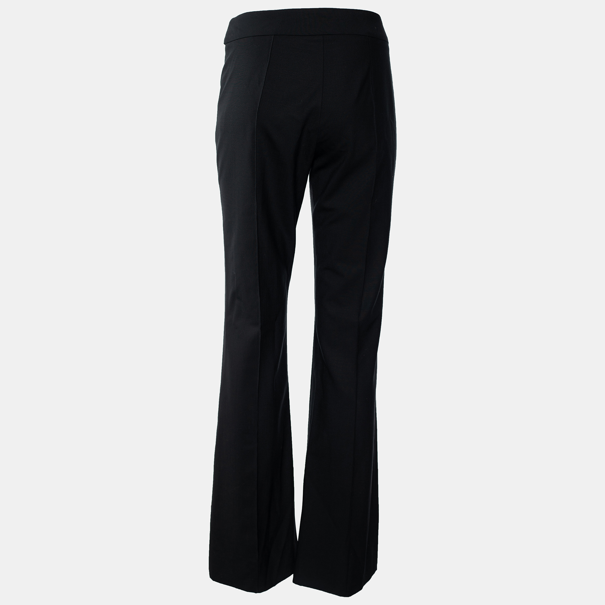 

Fendi Black Wool Belt Detail Trousers /Waist 32