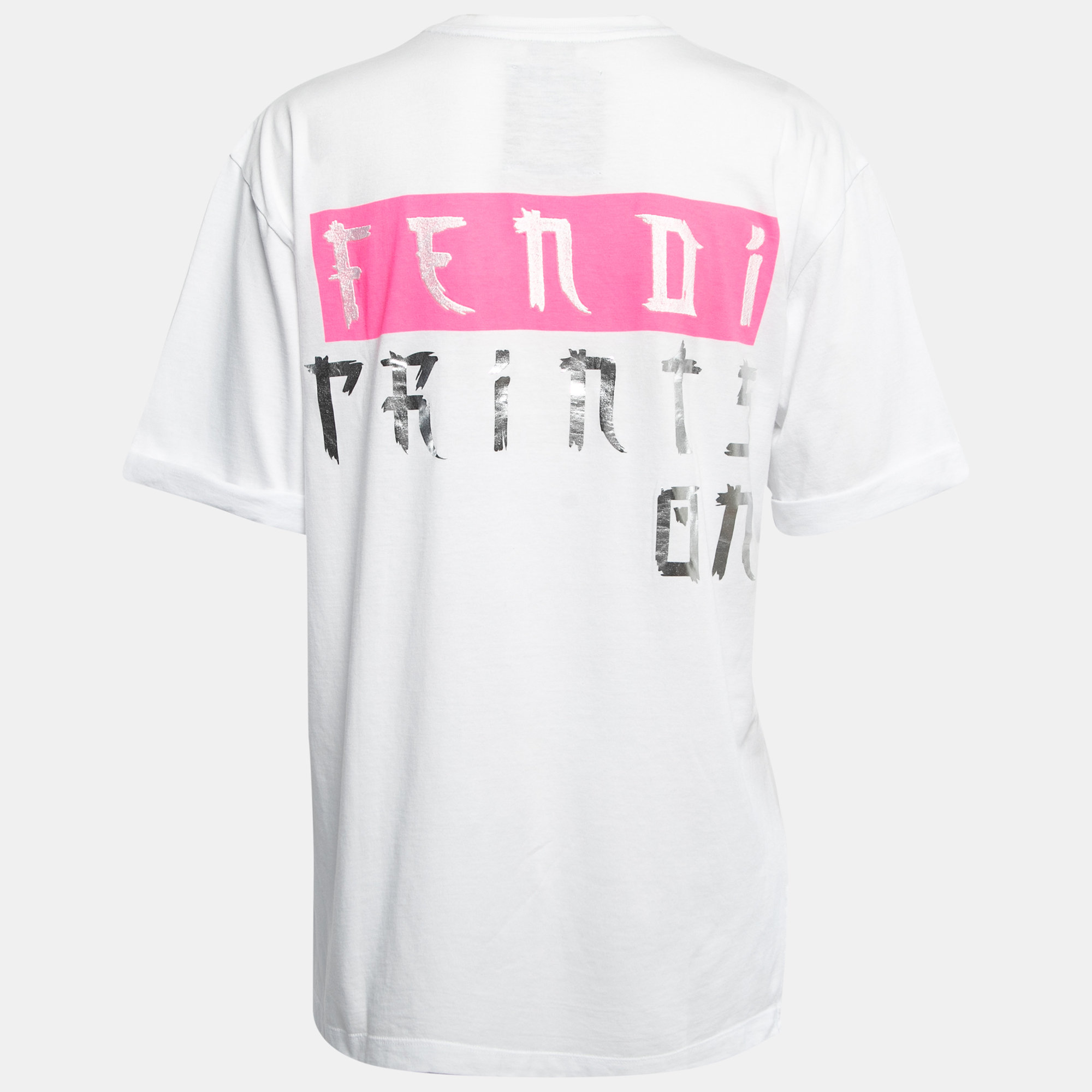 

Fendi X Nicki Minaj White Cotton Graphic T-Shirt