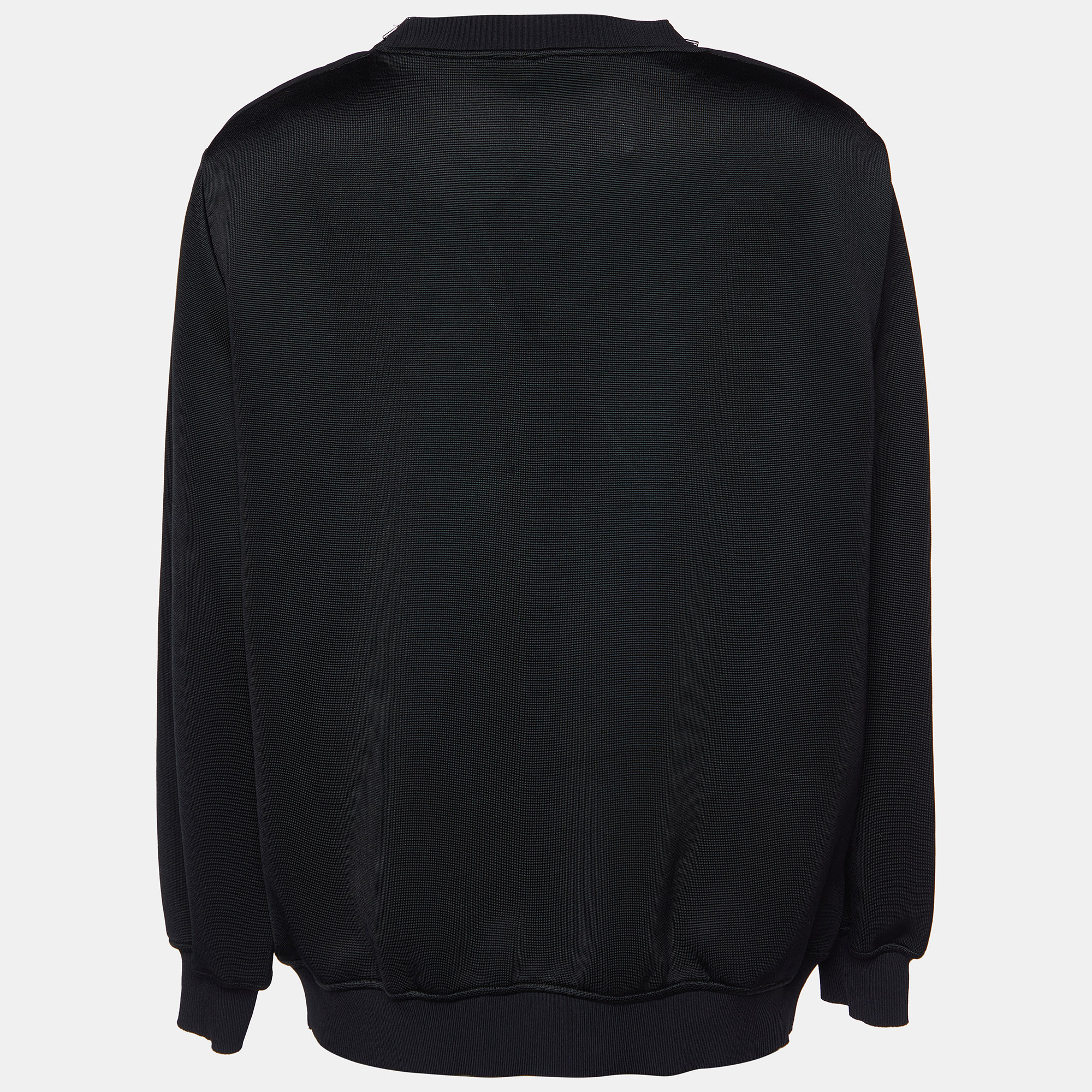 

Fendi X Karl Lagerfeld Black Karlito Jersey Sweatshirt