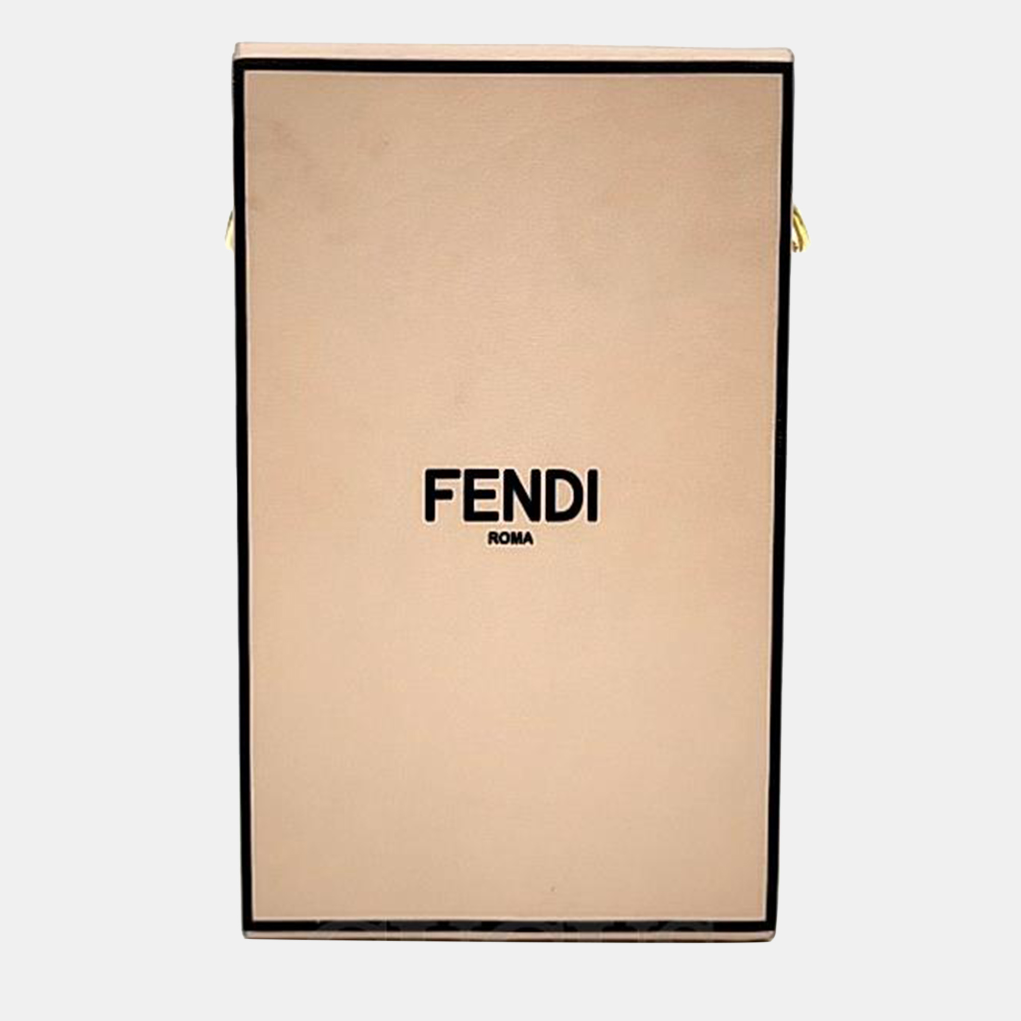 

Fendi Pink Leather Vertical Box Crossbody Bag