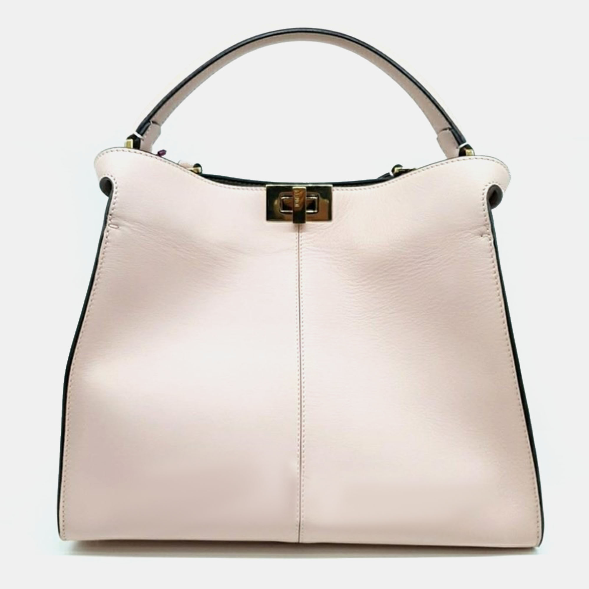 Pre-owned Fendi Peekaboo Xlite Medium Bag In Pink