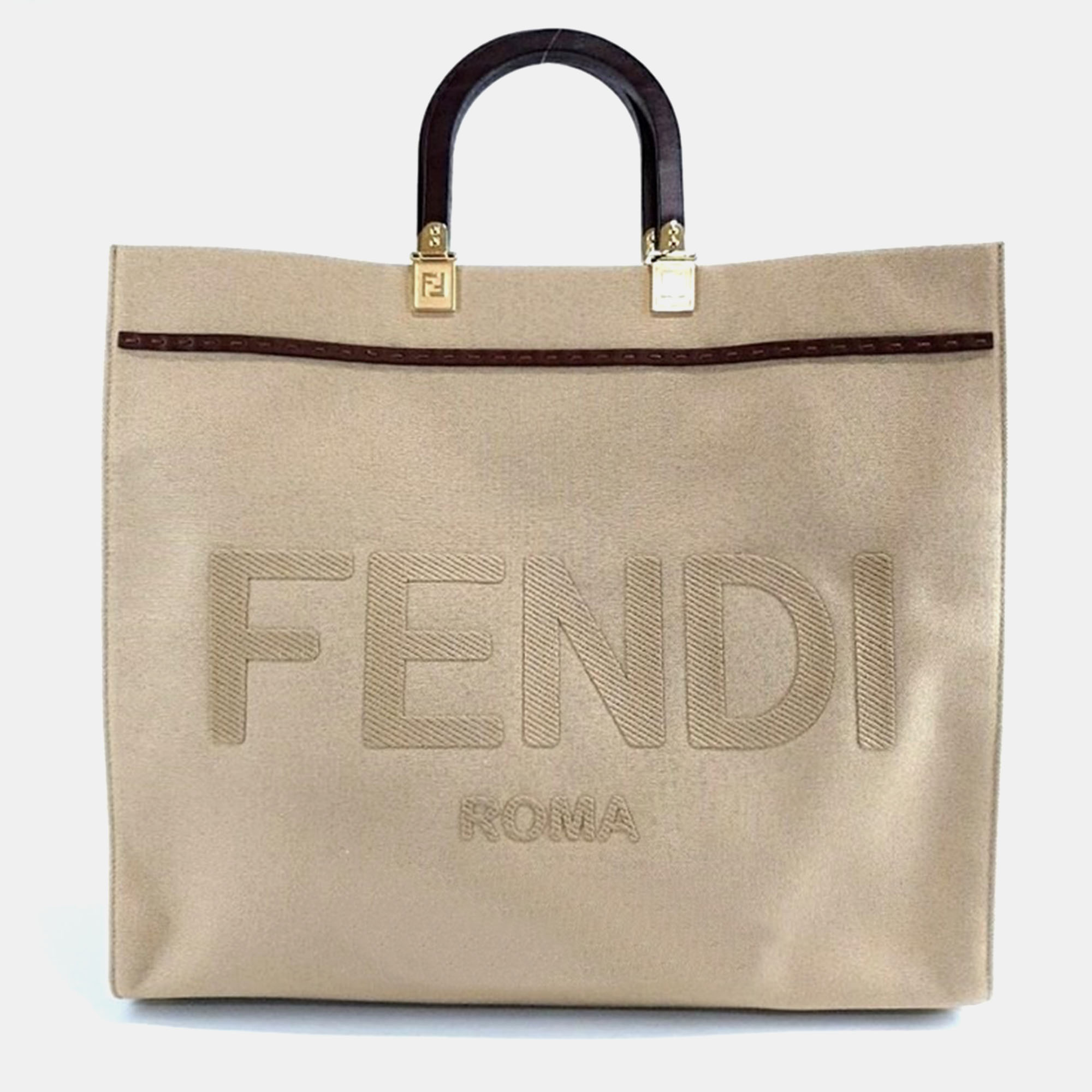 

Fendi Sunshine Large bag, Beige