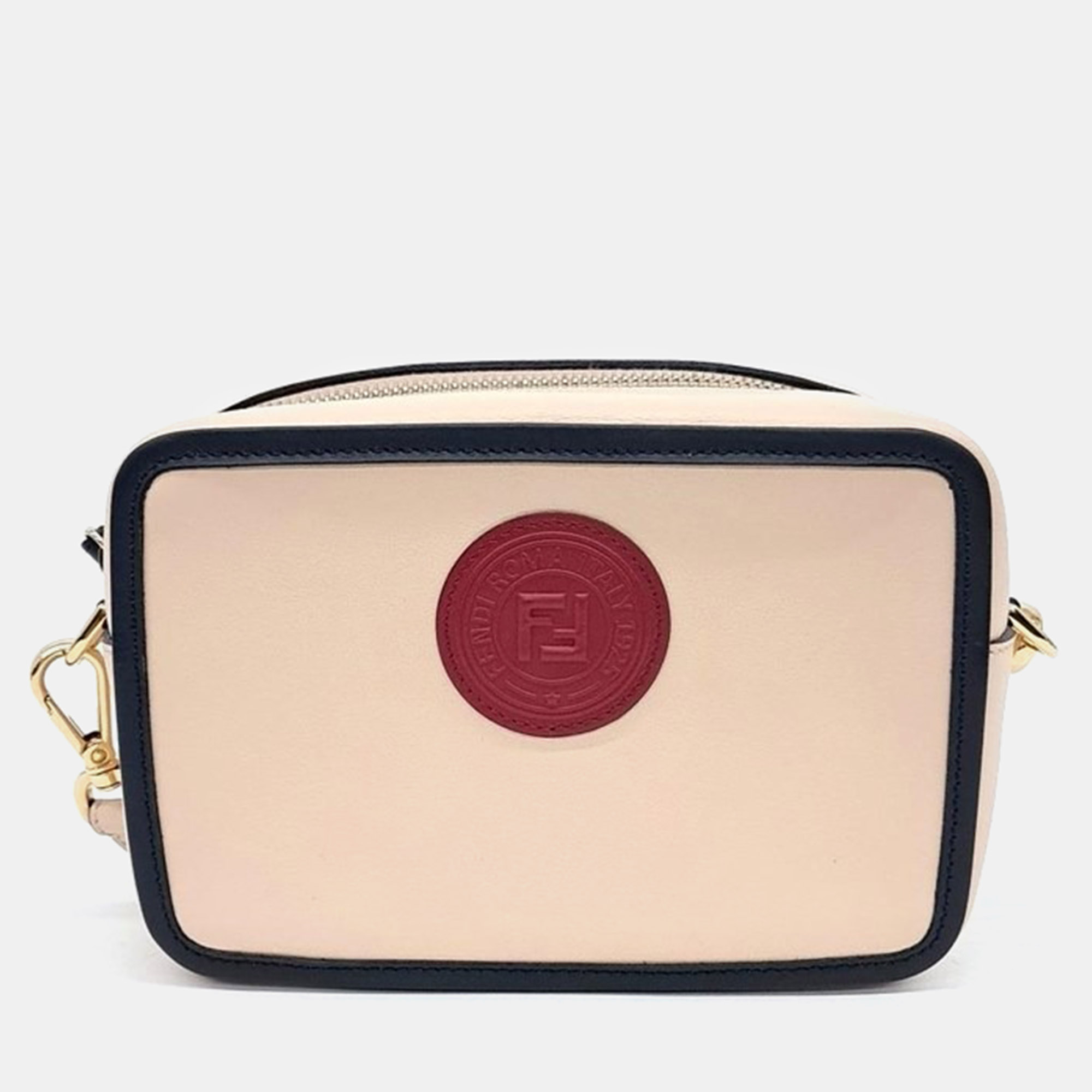 

Fendi Mini Camera Bag, Beige