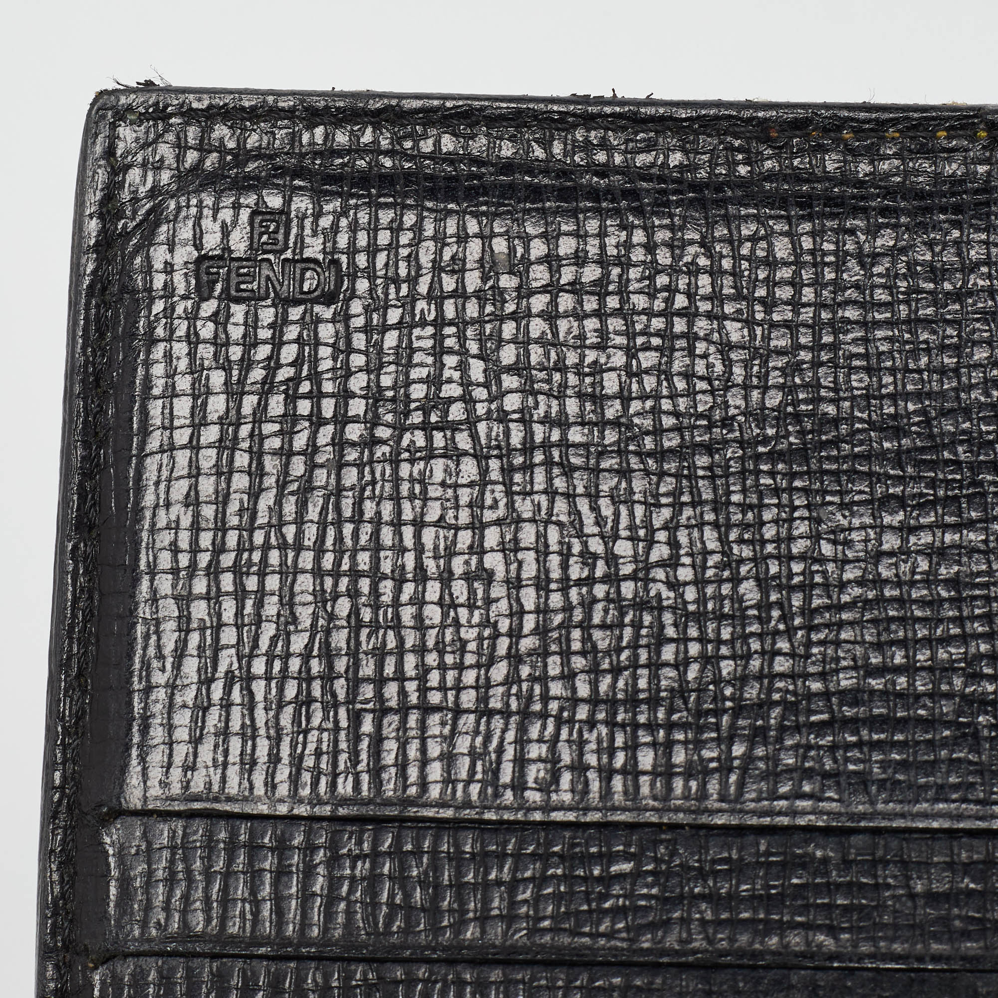 Fendi Multicolor Zucca Coated Canvas Flap Continental Wallet 